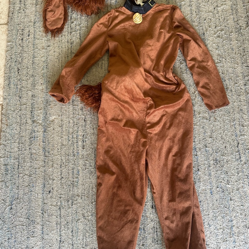 Kids Brown PETS MOVIE Dog Costume Halloween, Dress Up